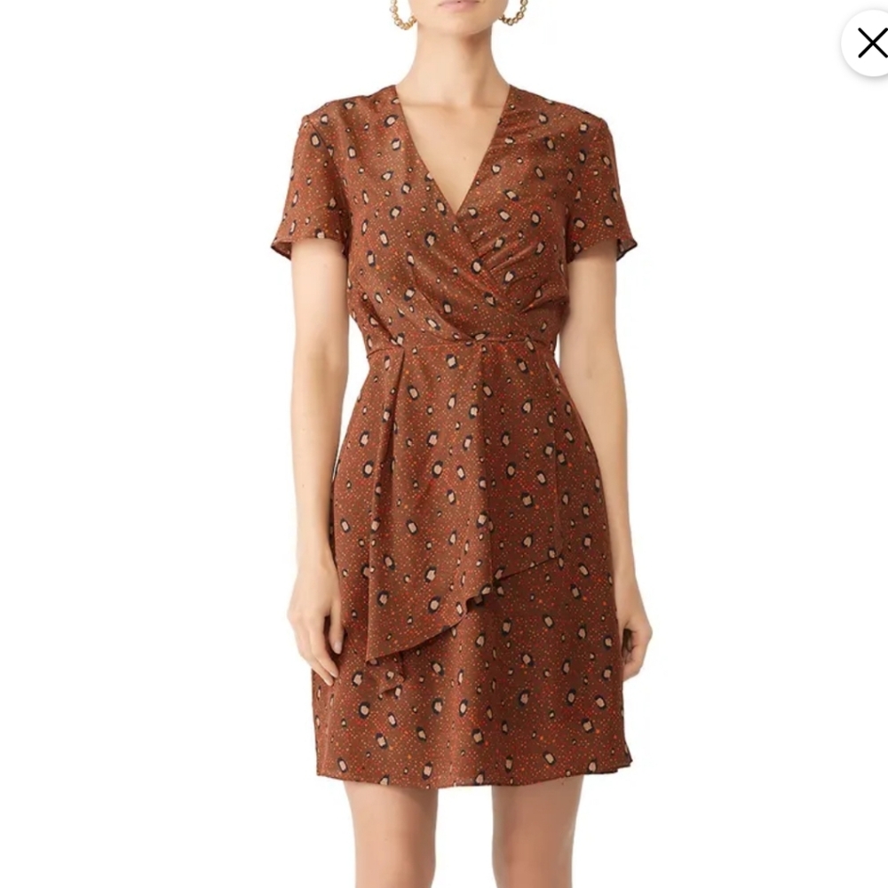 Slate & Willow S2 Leppard Print Dress